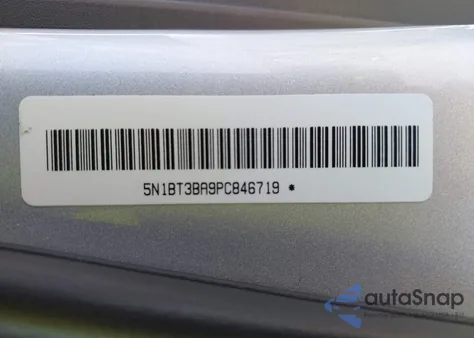 2023 Nissan Rogue Sv Fwd из США, поврежденный, VIN 5N1BT3BA9PC846719